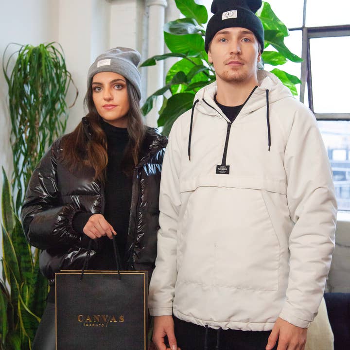 Canvas Beanie - Nano Grey for wholesale by Canvas Toronto