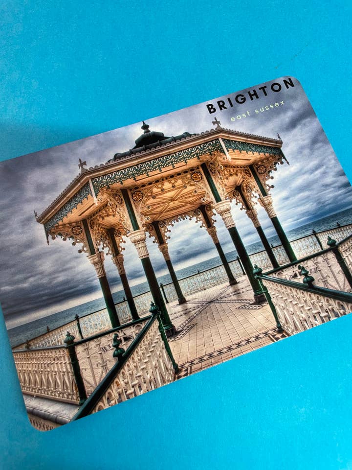 Brighton Bandstand Postcard for wholesale by Sarah & Topsy Press