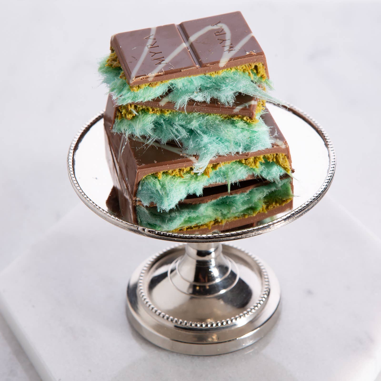 Carian's Bistro Chocolates - Wholesale Chocolate Bar - Caramel Viral Angel Hair Dubai Chocolate Cotton Candy3