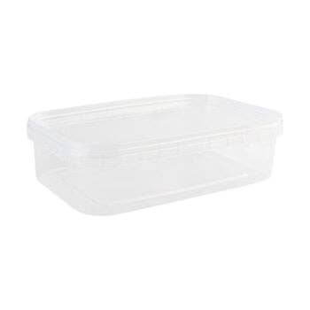 EcoQuality – wholesale Food storage container – 24oz Rectangular Clear Food Storage Containers with Tamper Proof Lids2
