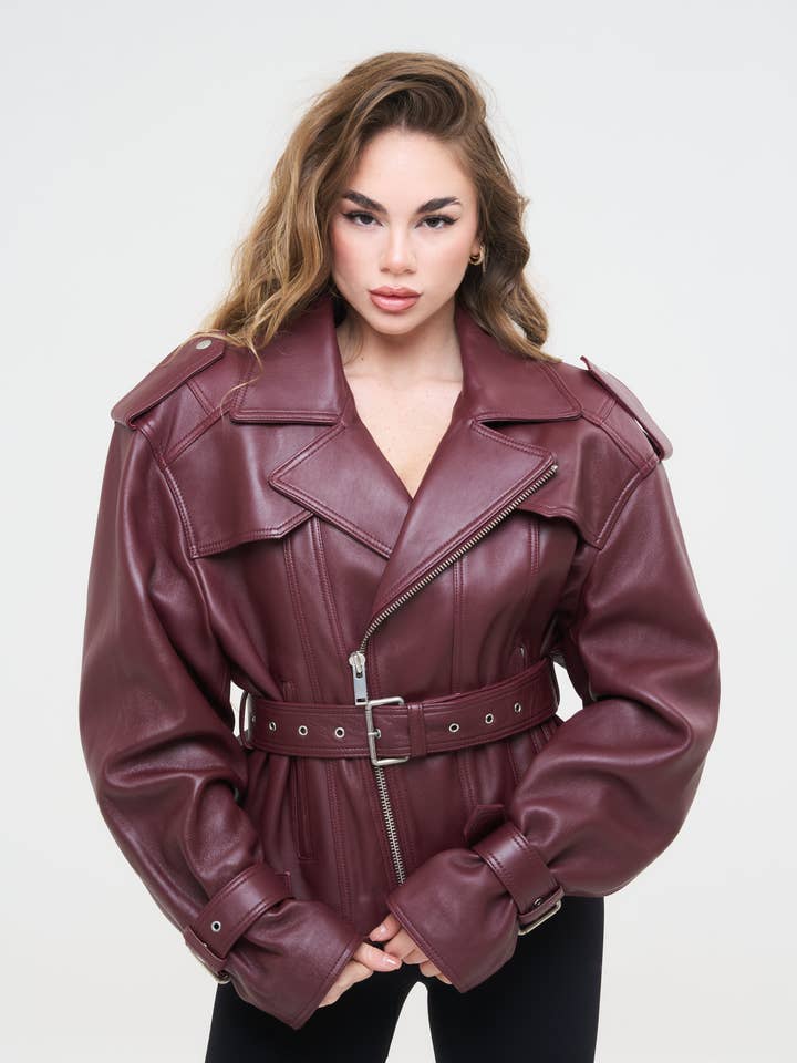 SØM OVER SKULDER OG BORDEAUX BÆLTE for engroshandel hos LAB22