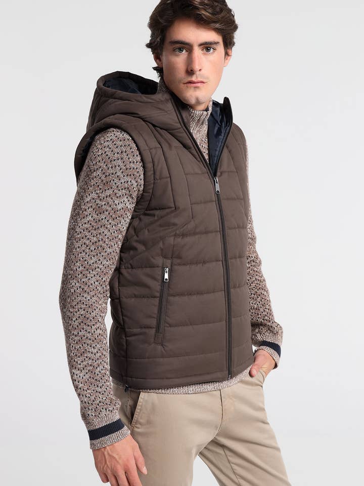 BENDORFF - Steppweste mit Kapuze für den Großhandel von PAUSANT SHOP ONLINE