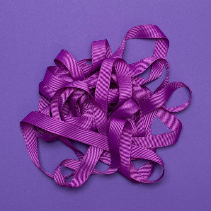 Purple gift ribbon, purple ribbon easy to tie for wholesale by My Pretty Circus