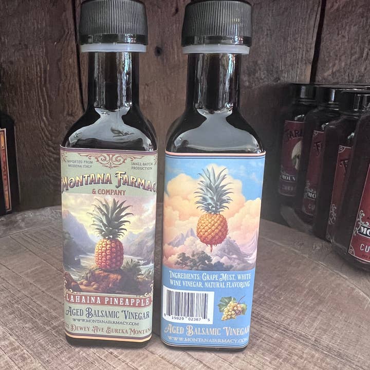Montana Farmacy - Wholesale Vinegar - Lahaina Hawaii Pineapple White Balsamic Vinegar Delish!1