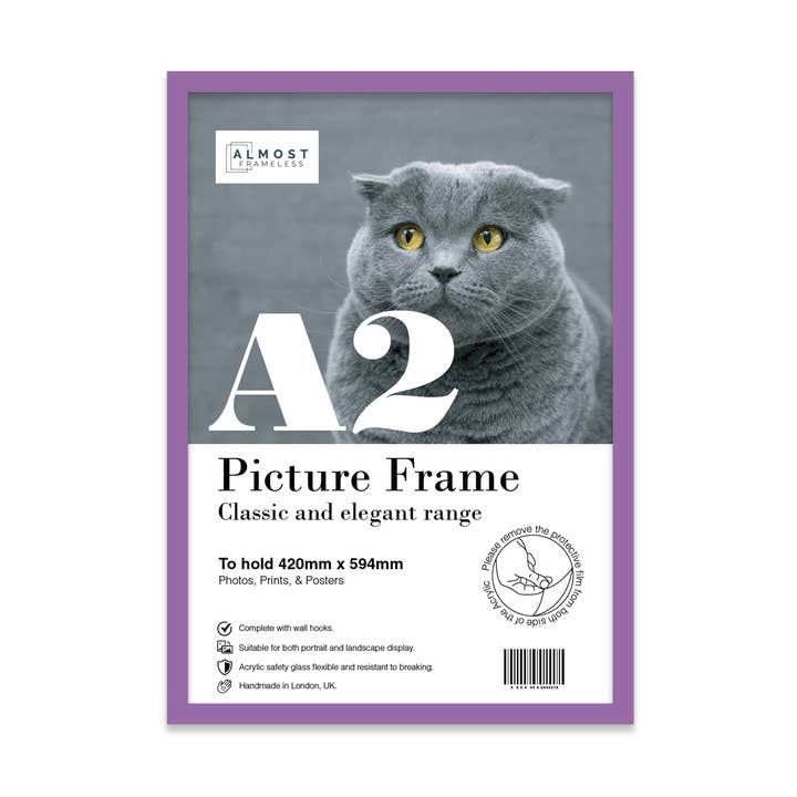Purple A2 Picture Frame for wholesale by WholesaleFrames.co.uk