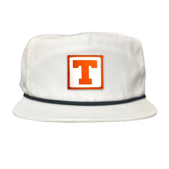 T à blocs carrés tissés Texas Longhorns/chapeau/225/UT/MM pour la vente par Last Stand Hats, LLC