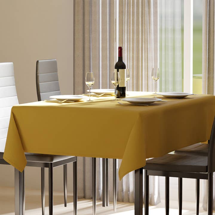 Gemini Padana - Wholesale Tablecloth - Yellow or blue restaurant tablecloth — Margherita