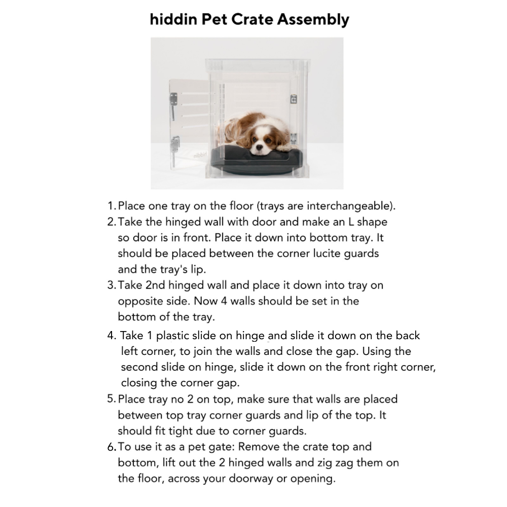 Hiddin - Wholesale Pet Carrier - Dog - Small Crate (Gold Latch)36
