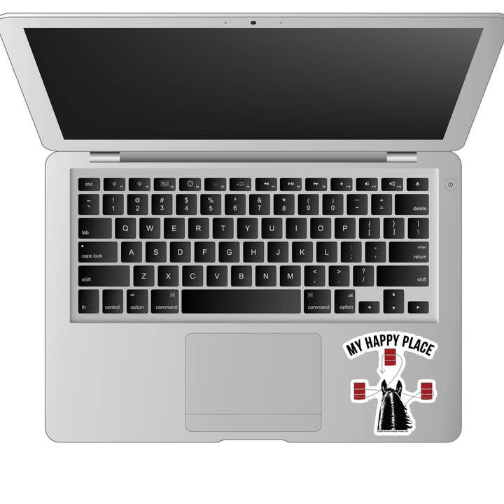 Horse Hollow Press | Pretty Snarky Equestrian Cards|Stickers - Wholesale Sticker - Horse Sticker Waterproof 3" | Barrel Race | Cello Sleeved11