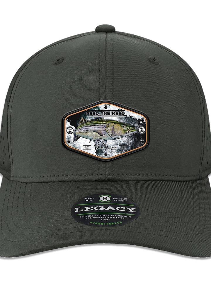 Chapeau noir Stripah Kraken Performance pour la vente par David Dunleavy