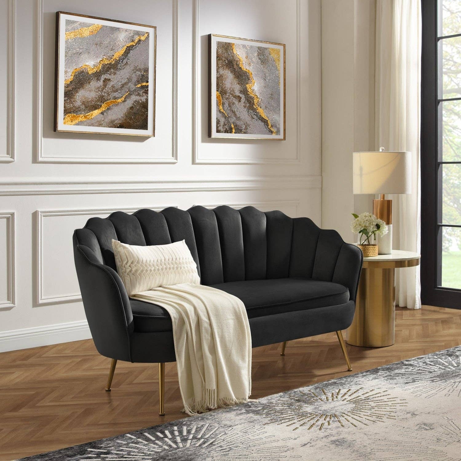 Inspired home - Vente Canapés - Causeuse Abbigal7