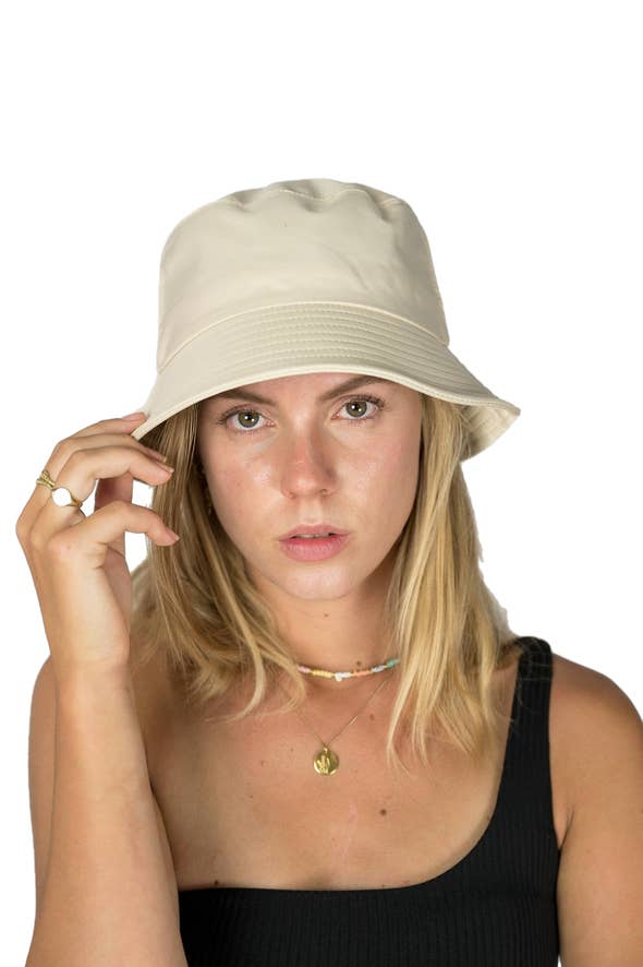 Sunday Swim – wholesale Bucket hat – Women's – Jules Hat Soft Ivory