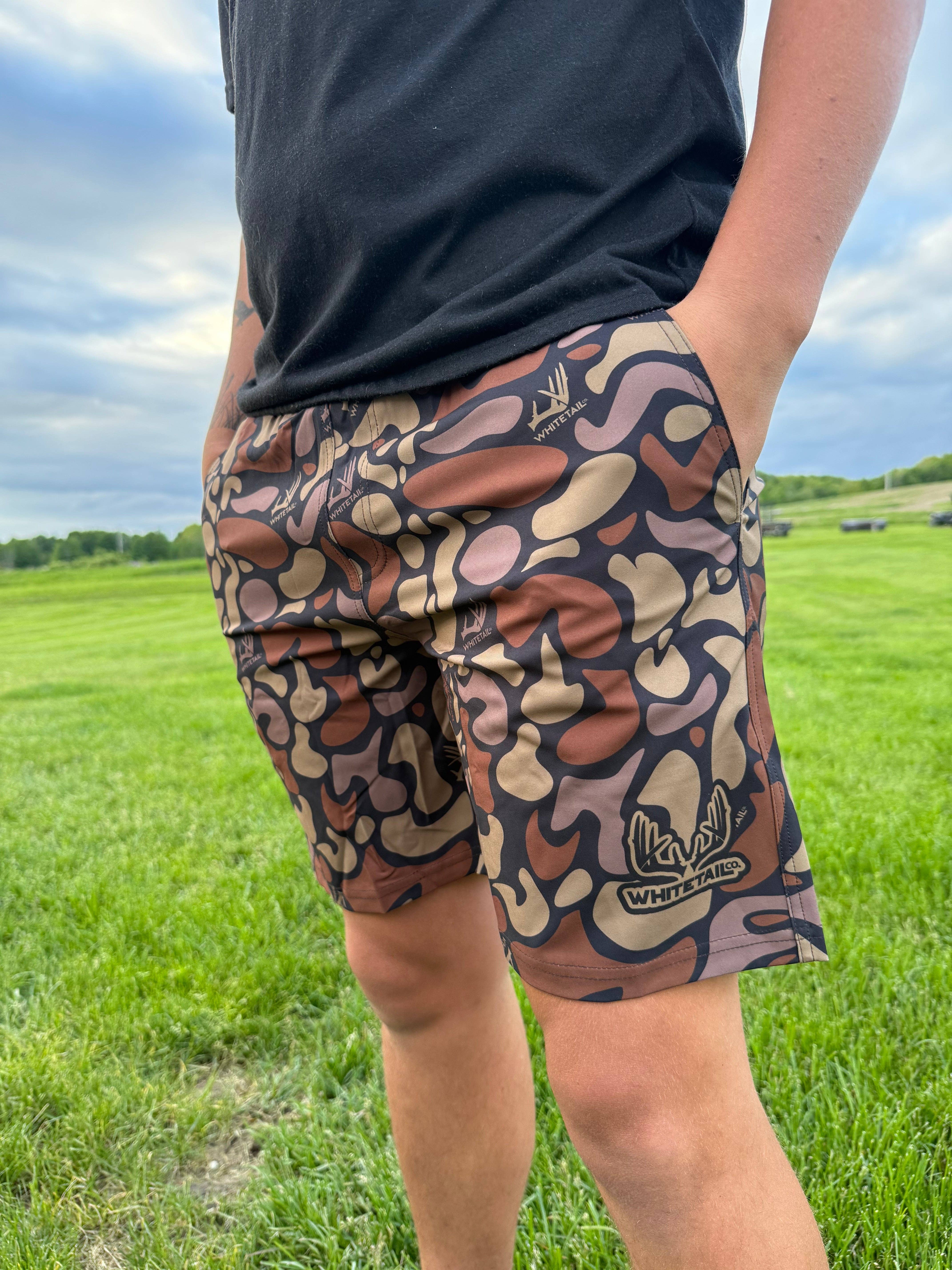 Grassy Creek Designs - Wholesale Shorts - Men's - Whitetail Co. Hunt Camp Shorts Old Dark Camo0