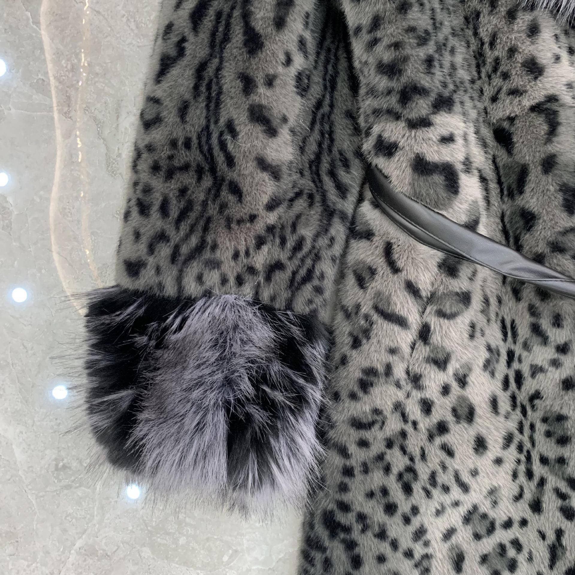 Flerfärgad SY329 Ny vinter lång fuskpäls för wholesale på Faire10