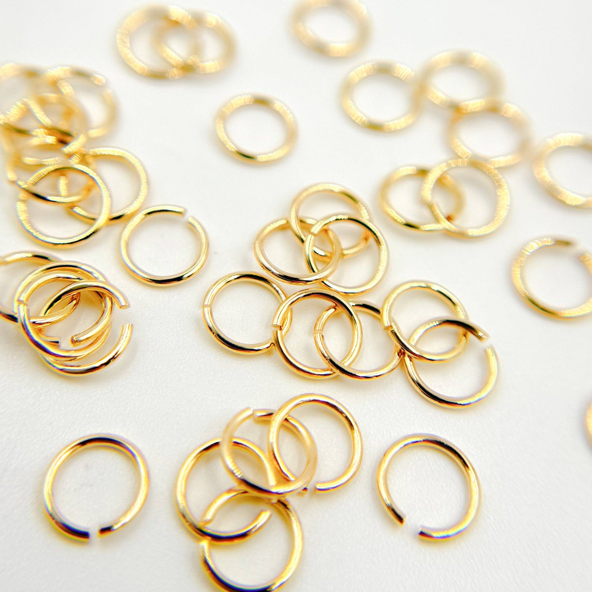 Jewels & Chains - Vente Matériels de bricolage - Anneau ouvert en or rempli de calibre 22.4