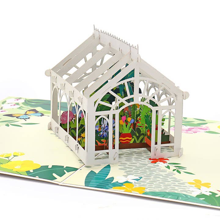 Liif Pop Up Card – wholesale Everyday greeting card – Greenhouse Pop Up Card