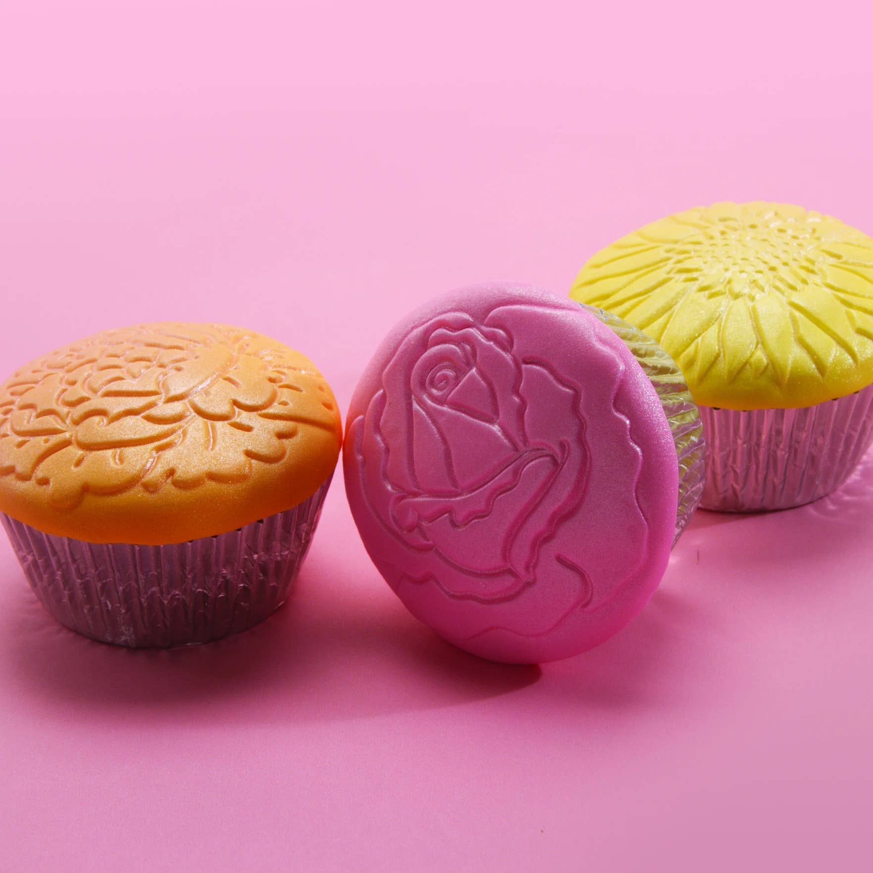 Summitbaking - Wholesale Cookie Cutter - Cupcake and Cookie Texture Tops - Floral3