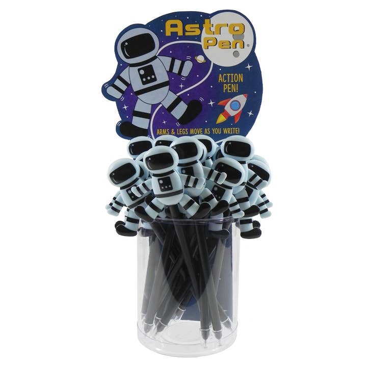 Astronaut Pens 1 Display of 24 Pieces for wholesale by Xonex
