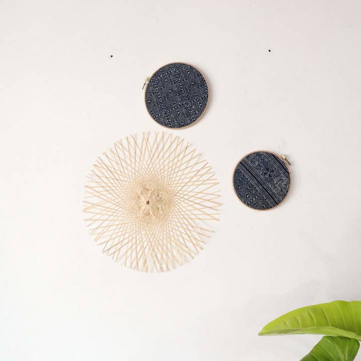 LAN NA - Hill Tribe Wall Décor Set of 3 for wholesale by Thaihomeshop