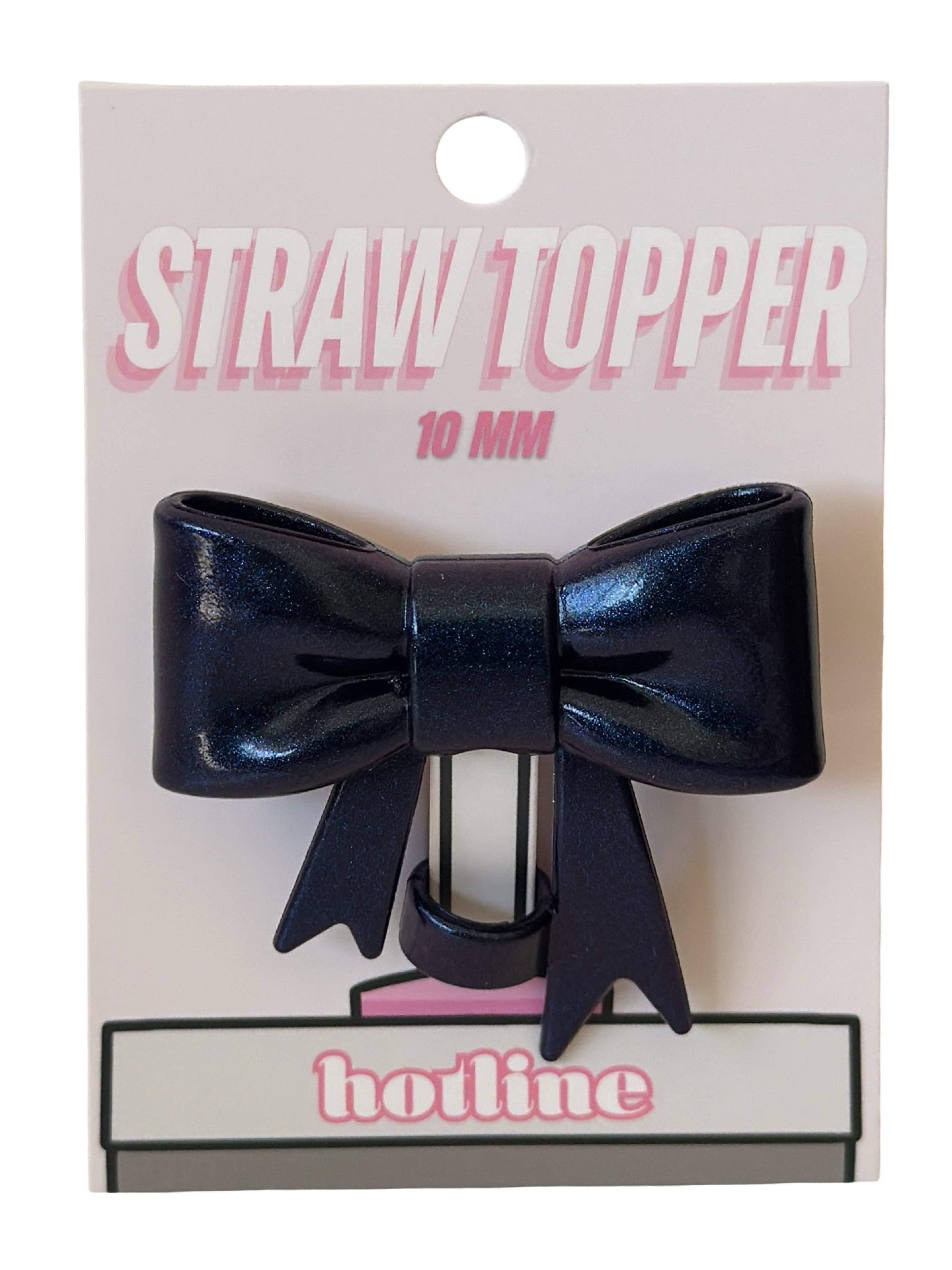 Shop Hotline - Wholesale Drink Topper - Large Bow Straw Toppers20