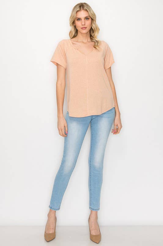 A.gain - Wholesale Gebreide top - Dames - 10884SSP627 - STEVIGE TOP MET V-HALS IN GROTE MATEN4