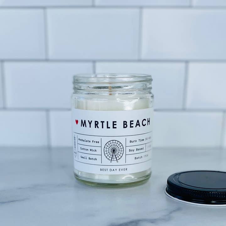 Rambling Caravan - Wholesale Jar/Filled Candle - Myrtle Beach, SC Candle3