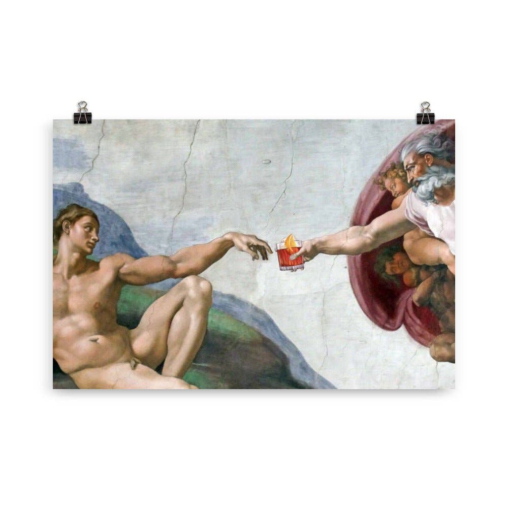 The Refined Spirit - Wholesale Poster - Holy Negroni - Poster