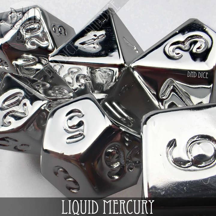DNDDICE.COM - Wholesale Dice - Liquid Mercury1