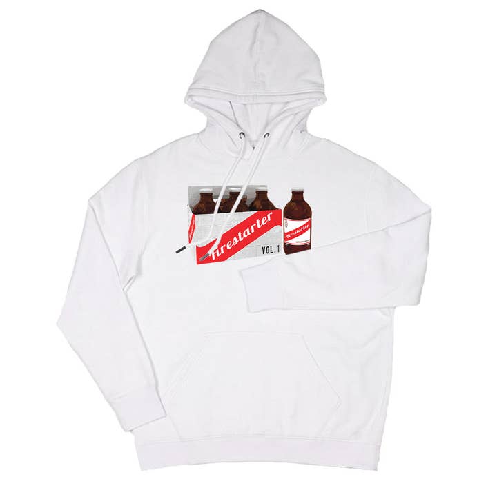 Firestarter 2.0 ”XX” Hoodie (Vit) för wholesale av Urbancoolab