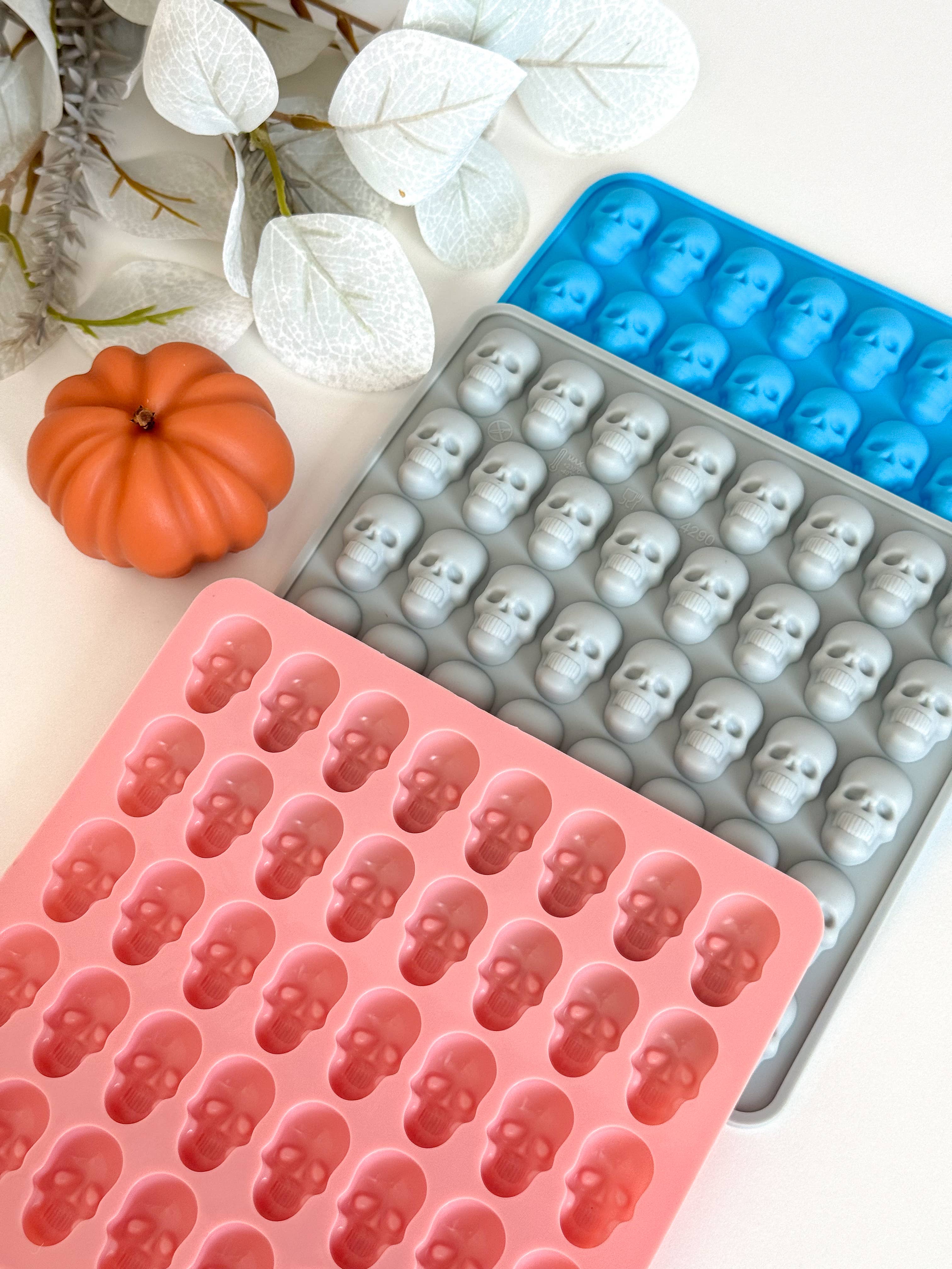 Doggotique - Vente Moule pour chocolat - Moule en silicone en forme de crâne, moule à biscuits, moule à glaçons pour chiens3