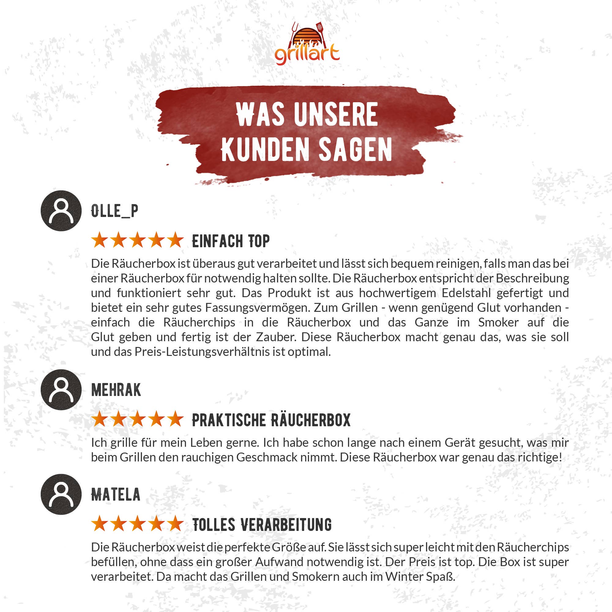 grillart® - Wholesale Bar Tool - Original BBQ smoker box made of 100% stainless steel5