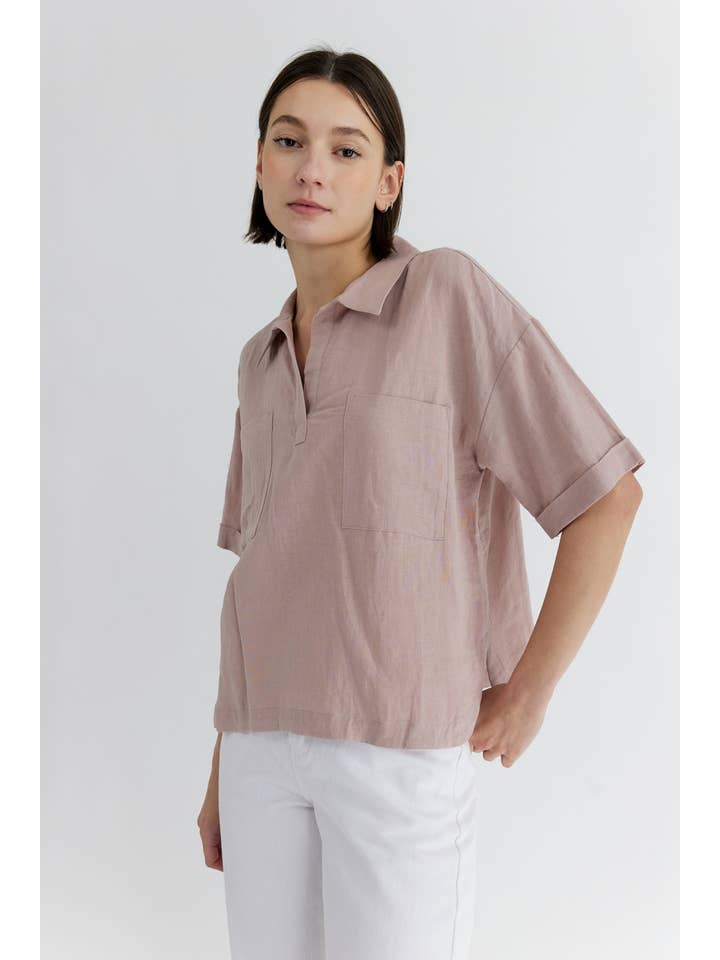 MOD REF – wholesale Tröja med knappar – Dam – Cal Top7