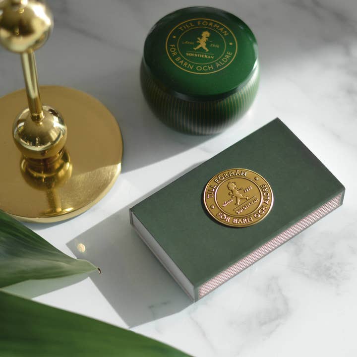 Solstickan Design - Wholesale Matches - Matchbox — Green (EU Only)2