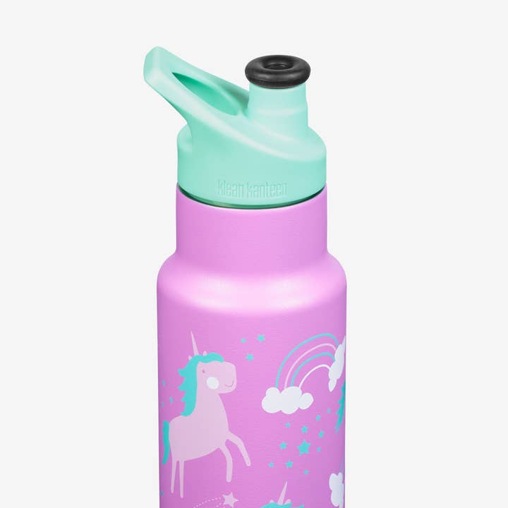 Klean Kanteen - Wholesale Water Bottle - 12oz Classic Kid's Insulated Water Bottle with Sport Cap - SALE