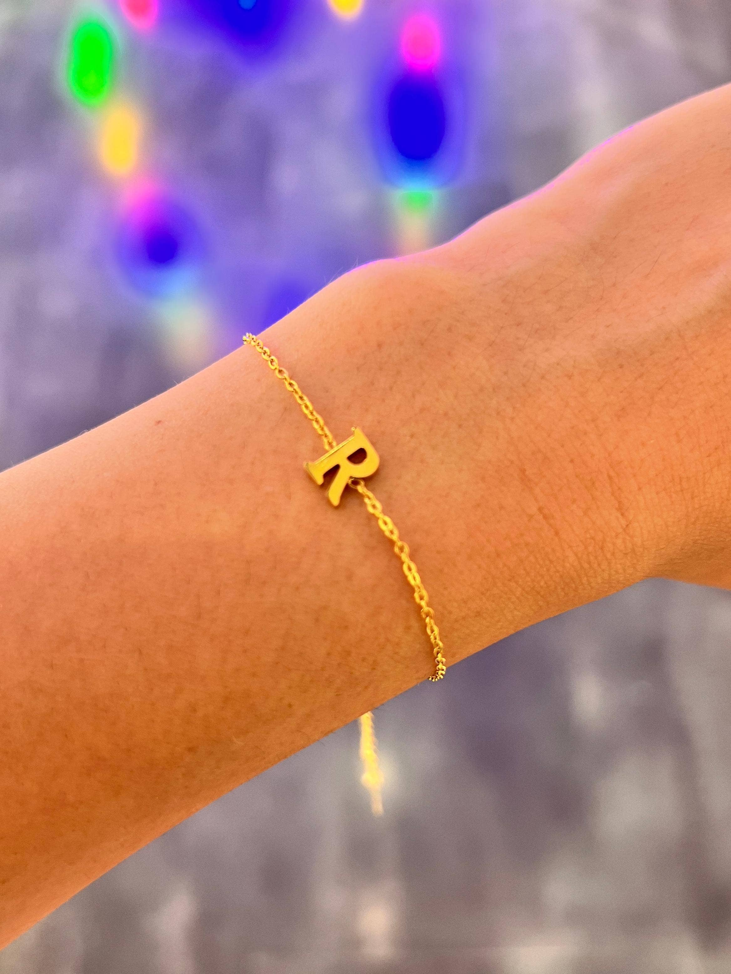 Cassette Barcelona - Wholesale Charm/Dangle Bracelet - Minimal Stainless Steel Initial Bracelet19