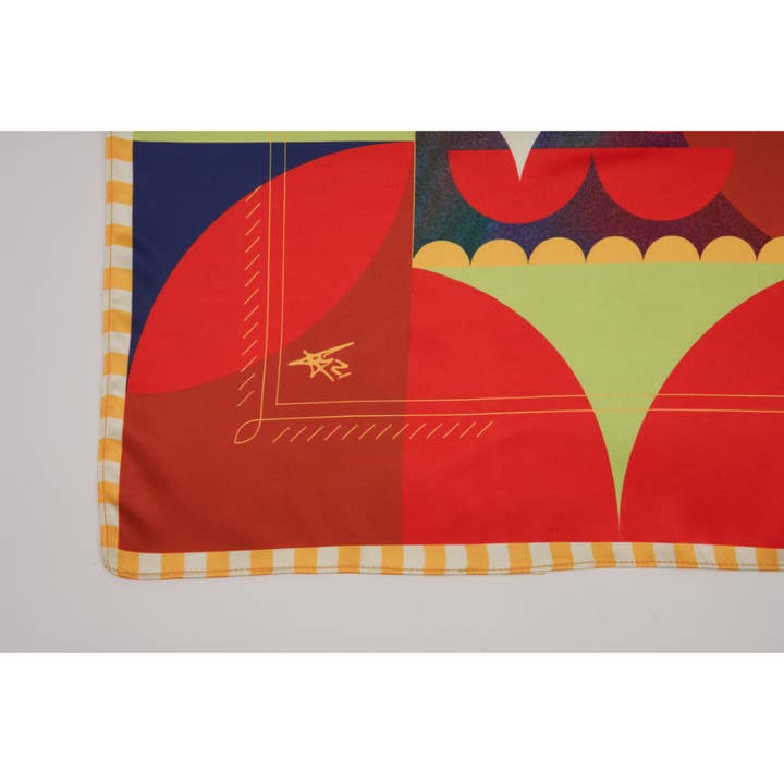 WRAPPR Gift Wrap - Wholesale Flat Wrap - Vision | 28" Mulberry Silk Furoshiki Gift Wrap4