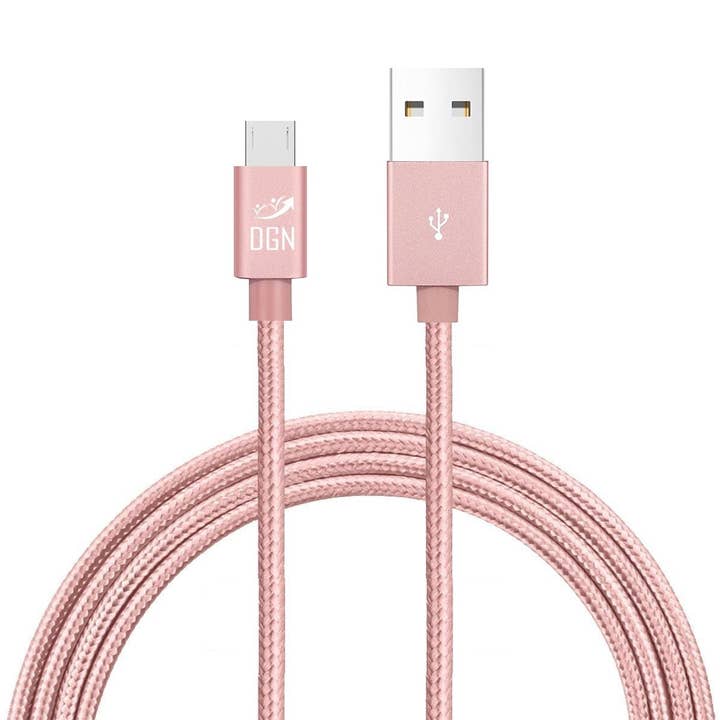 DGN Gadgets - Wholesale Charging Cable - Micro USB Cable 3 ft and 10ft Long Fast Charging Cable Nylon Braided USB Android Charger1
