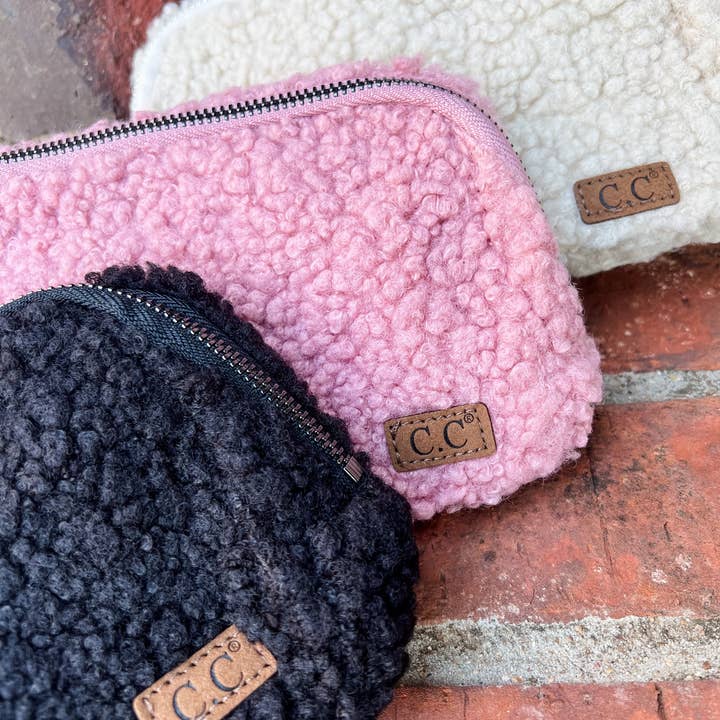 MiMi Wholesale - Wholesale Belt Bag - Women's - BGS0057 Nina Sherpa Fleece Fanny Pack10