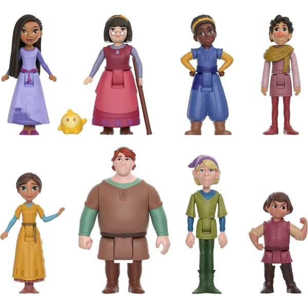 KIDDY-MOOV - Wholesale Toy Set - Kids - Disney Wish Box Set – Figurine Set (Pack of 9 Characters)3