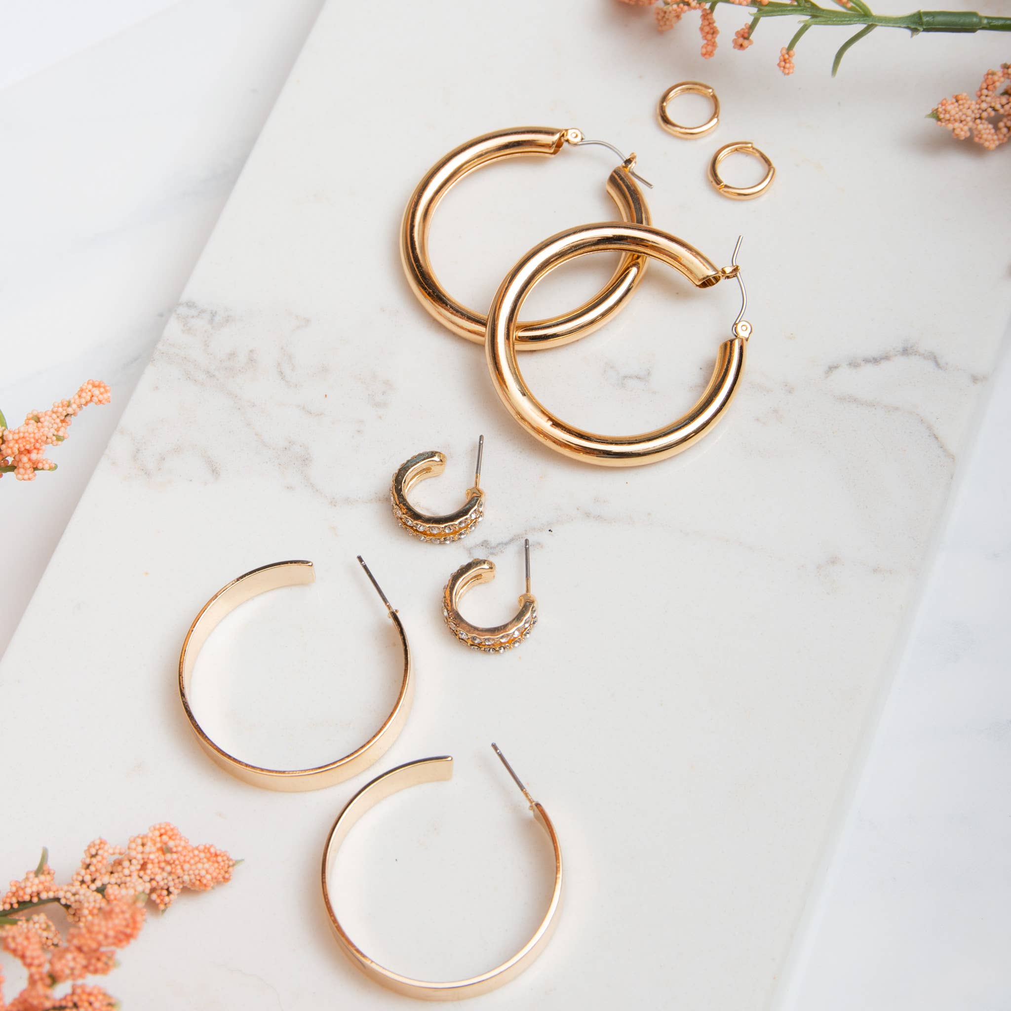 Howard's - Wholesale Huggie Earrings - Huggie Hoop Earrings1