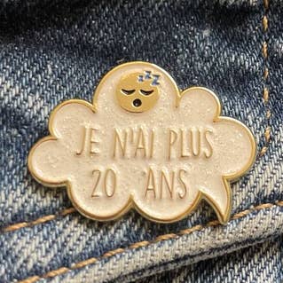 Pin 'Já não tenho 20 anos' por atacado de Madame la mouette