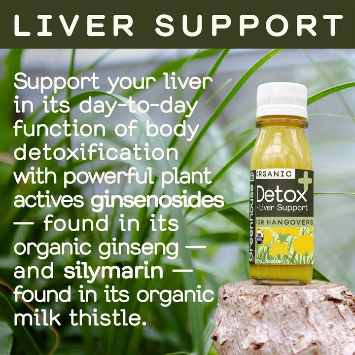 Greenhouse - Wholesale Wellness Juice/Tonic - Greenhouse Detox Wellness Shot for Reset