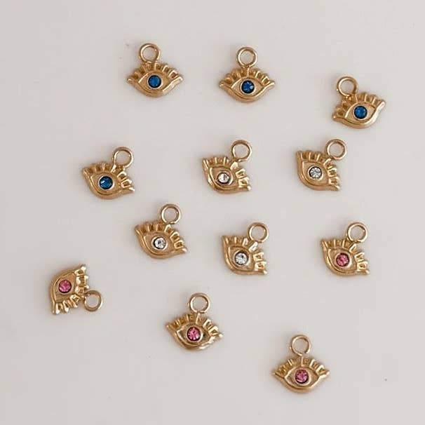 Ciondolo Evil Eye in oro 10 carati per la vendita all'ingrosso da parte di Livaura Jewelry