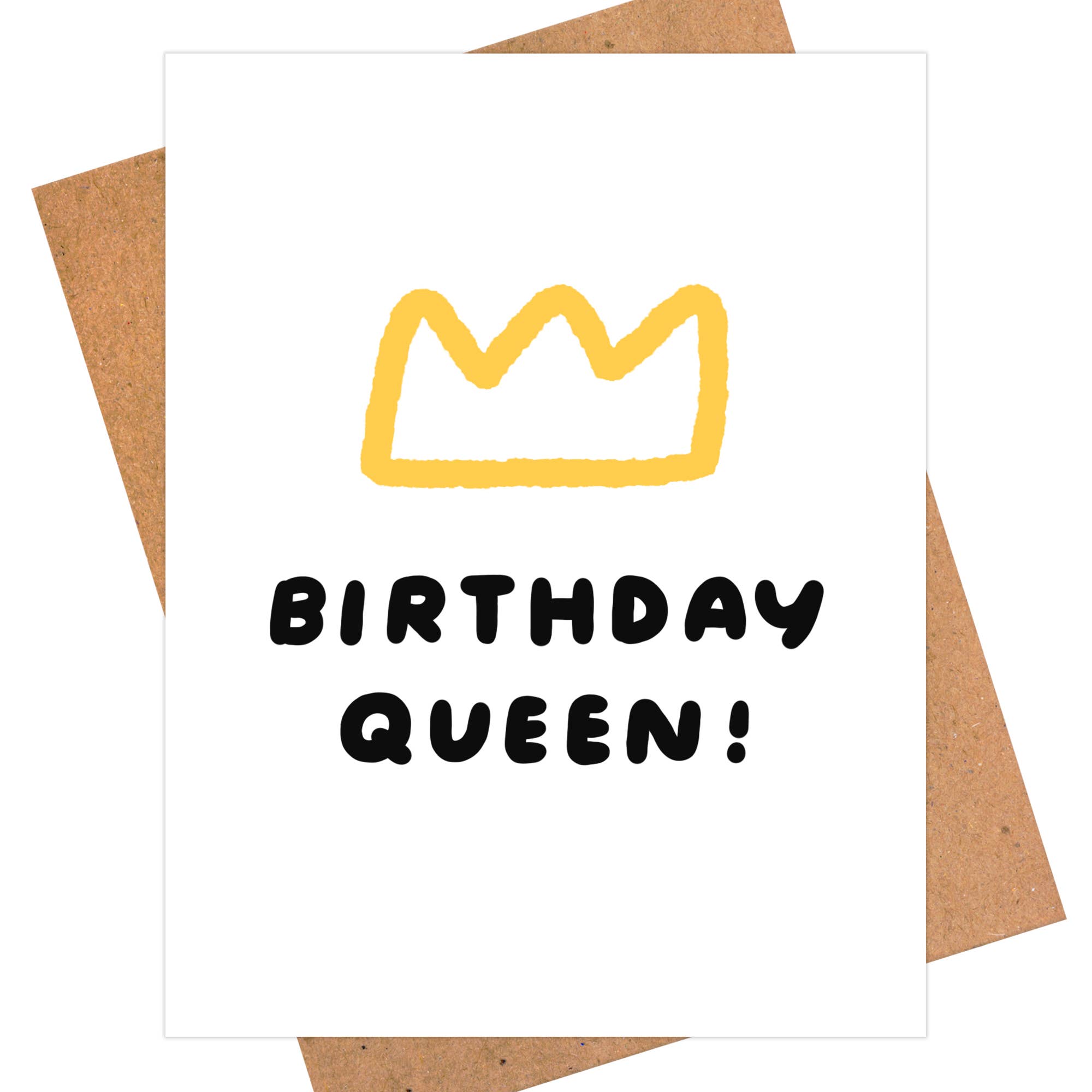 iej studio - Wholesale Birthday Card - Cute Birthday Queen Card