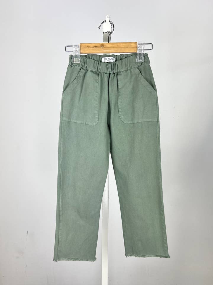 MINI MIGNON PARIS - Wholesale Pants - Kids - Cotton pants with elastic waistband and pockets for girls4