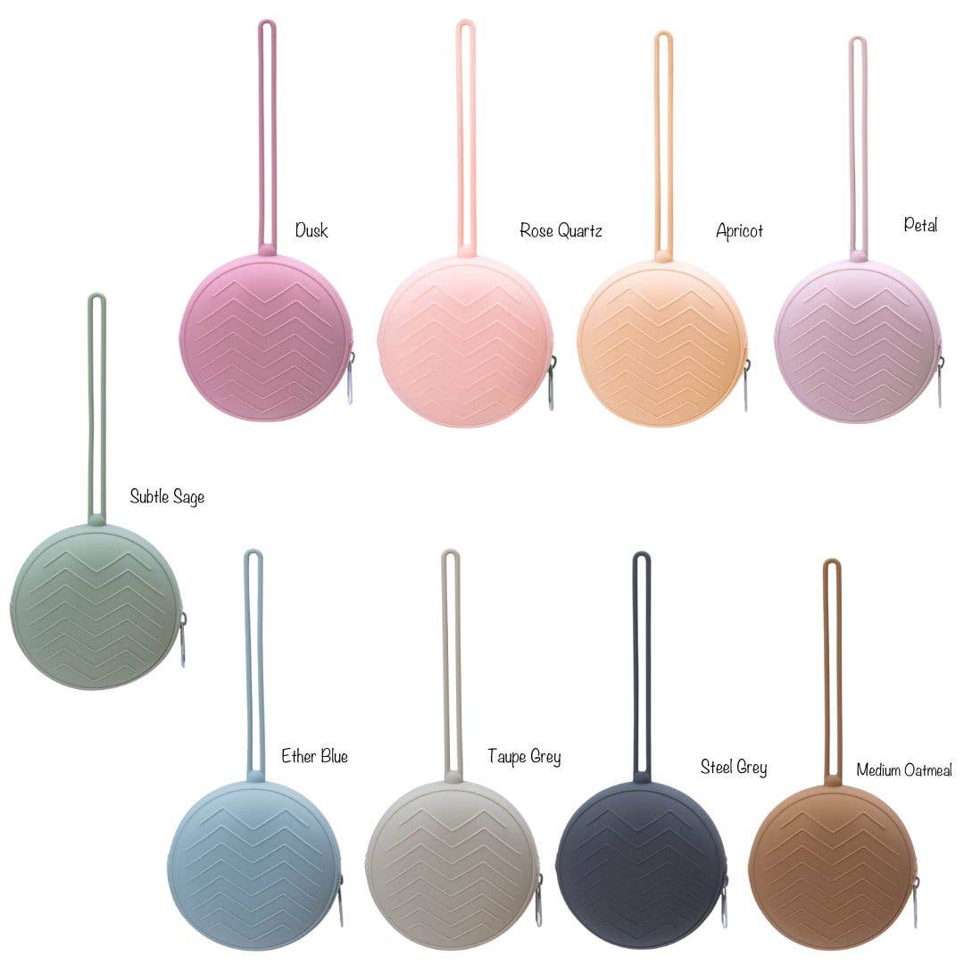 Zebra Babies - Wholesale Pacifier – Baby - Dummy Case Storage Saver Pouch with Zip8