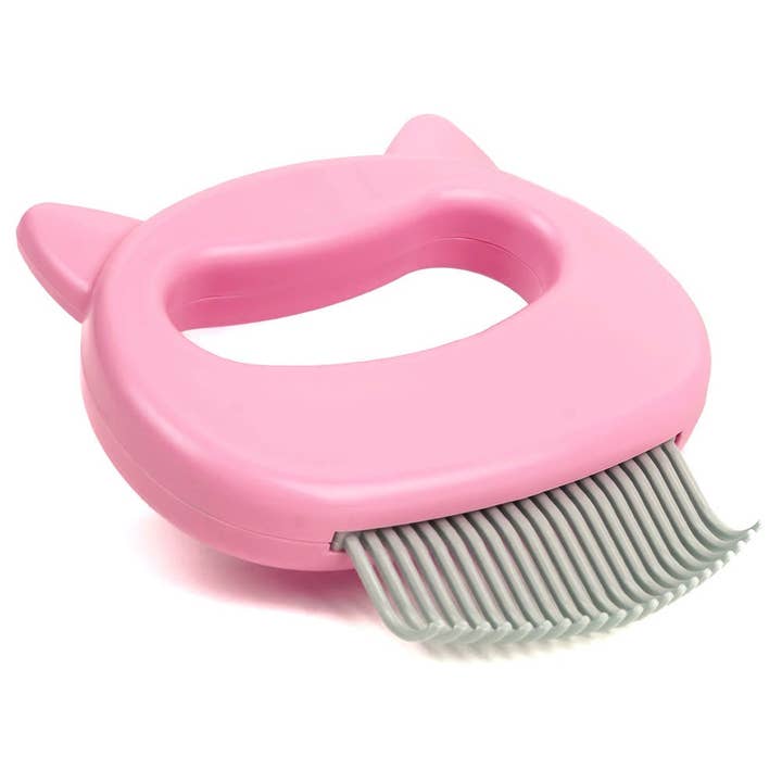 Leo's Paw - Wholesale Pet Grooming Aid - Dog - Cat Hair Removal Massaging Shell Comb6