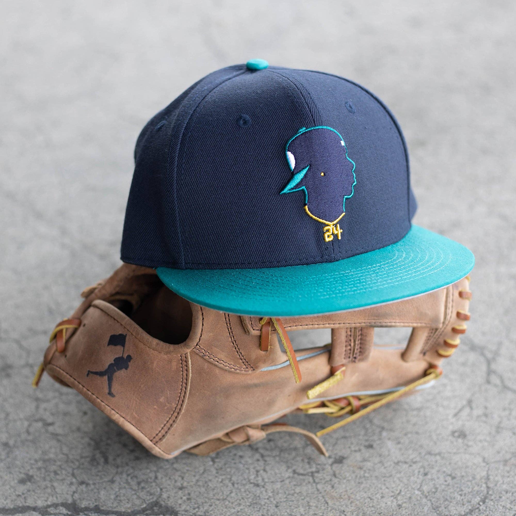 Baseballism – Boné - Homem por atacado – Boné Silhueta Júnior - Ken Griffey Jr. Colecção7