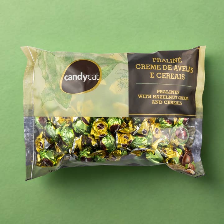Candycat - Wholesale Chocolate Covered Sweets - Hazelnut Chocolates & Cereals - 1Kg0