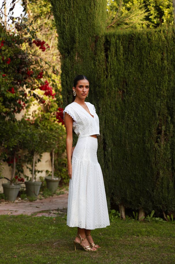 Cayro Woman – Großhandel Set aus Oberteil und Rock – Damen – Sena-Set - Sommer 20252